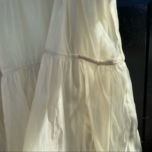 Danielle Bernstein Puff Sleeve Organza Dress - Picture 5 of 7